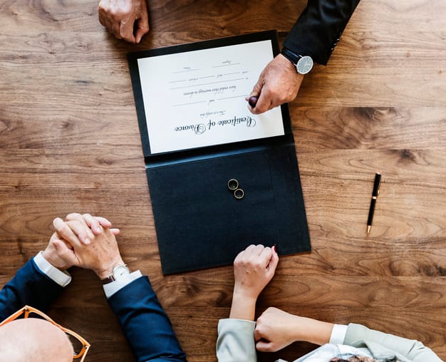 divorce certificate